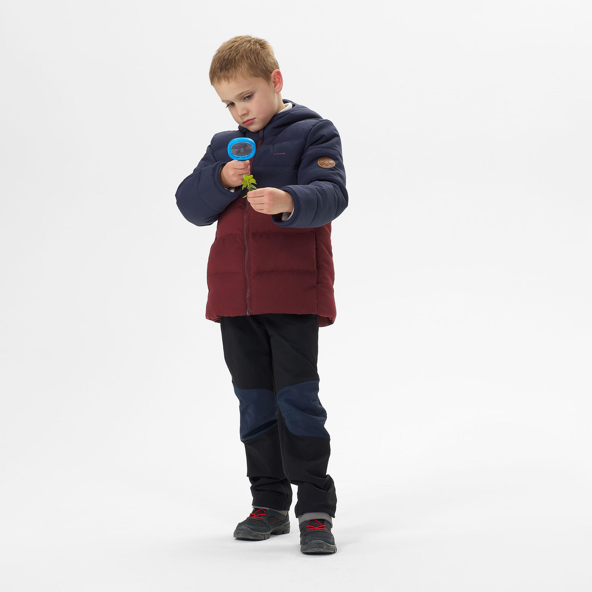 Wattierte Winter-Jacke Jungen