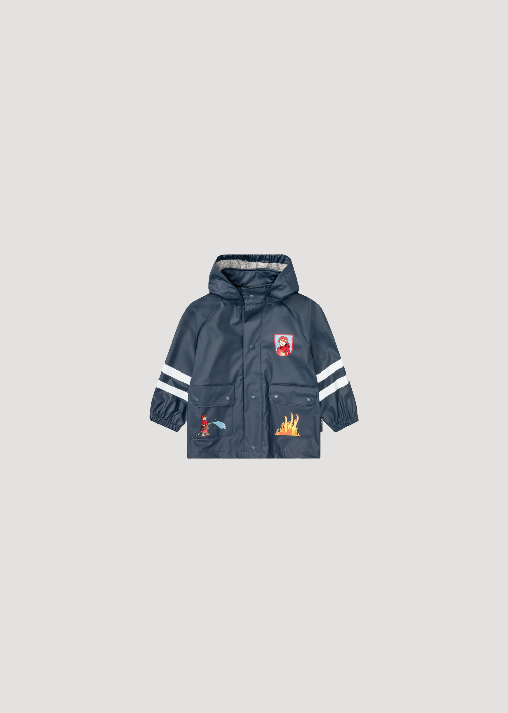 Playshoes Kleinkinder Mädchen / Jungen Regenjacke mit Reflektoren