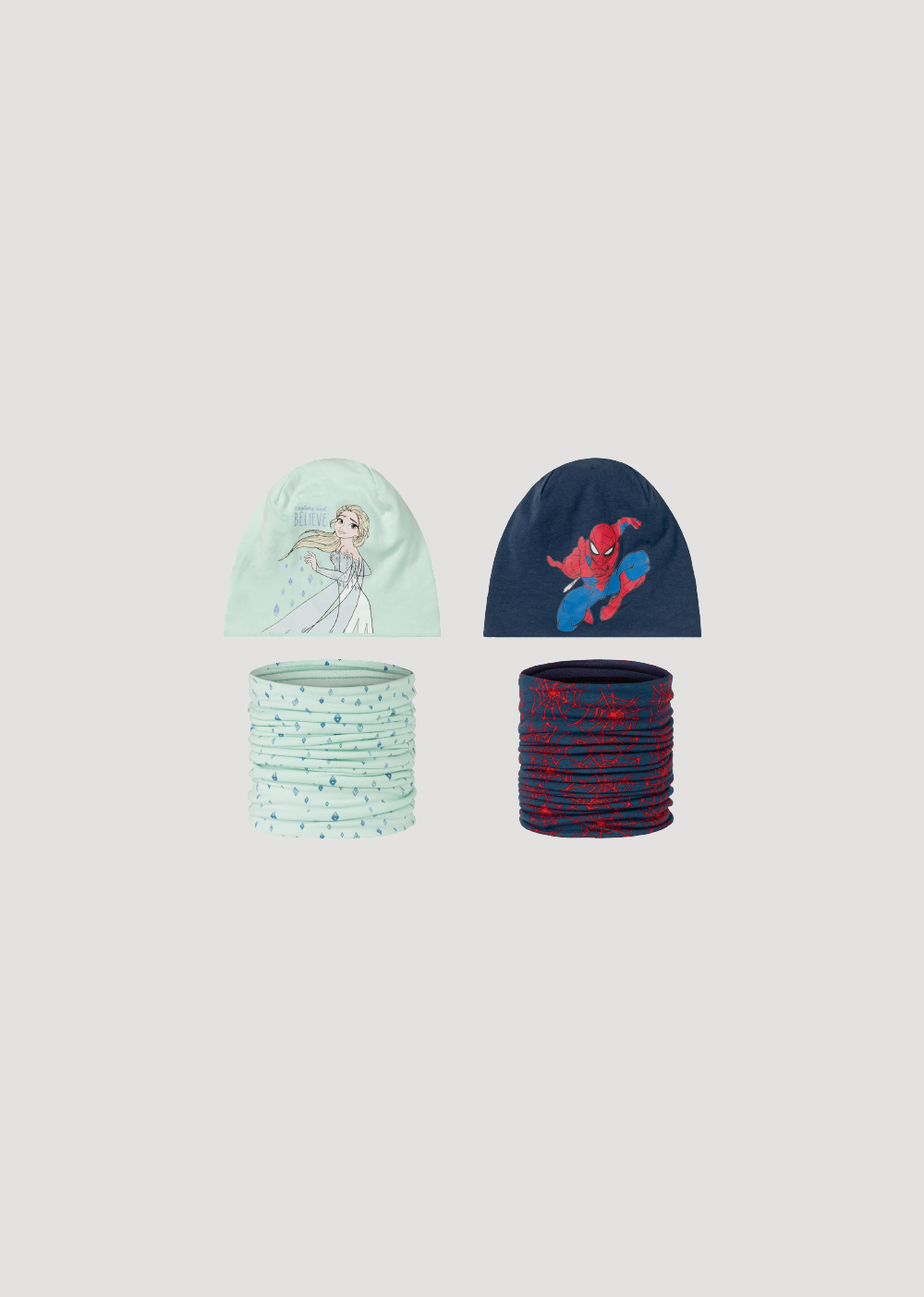 Kleinkinder Mütze und Schal, mit Fleecefutter, 2-teiliges Set
